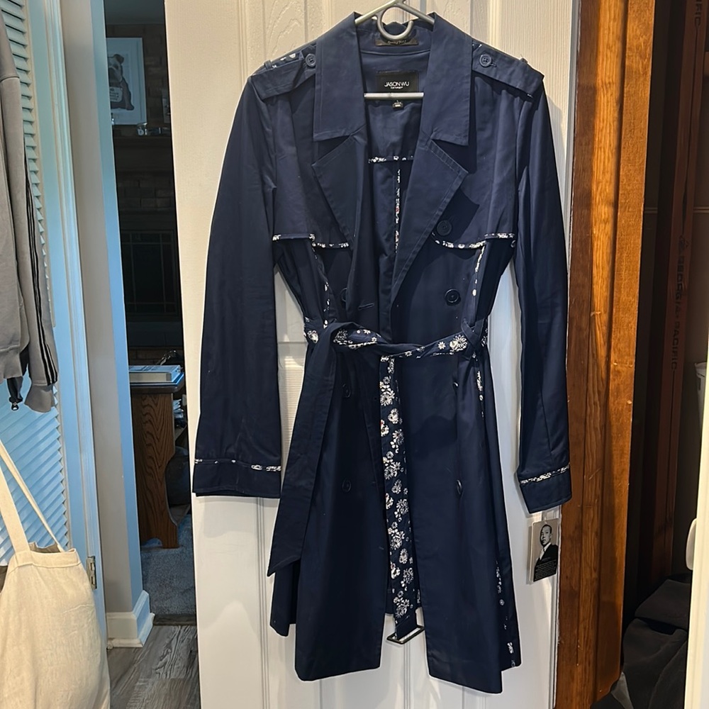Jason Wu for Target Navy trench coat